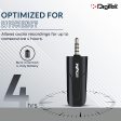 Digitek® (DWM-005) Wireless Microphone System with 3.5mm Aux Connector & Noise Cancellation, 10M Wireless Range, 4-Hour Working Time, Ideal for YouTube, Vlogs, Live Streaming, Video Shooting & More Online now